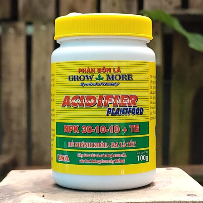 Phân bón lá ACIDIFIER (NPK 30-10-10+TE)