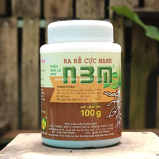 Phân bón cao cấp N3M - Ra rễ cực mạnh